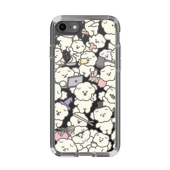 Slim Protection Case［ Mossari Mosao - Fluffy - Clear ］