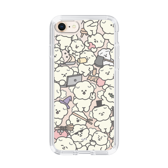 Slim Protection Case［ Mossari Mosao - Fluffy - Clear ］