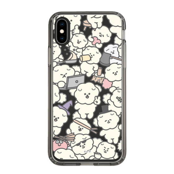 Slim Protection Case［ Mossari Mosao - Fluffy - Clear ］
