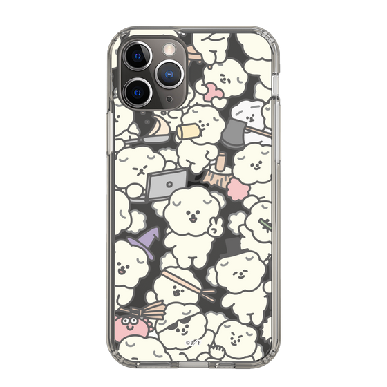 Slim Protection Case［ Mossari Mosao - Fluffy - Clear ］