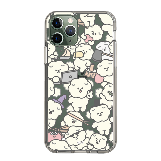 Slim Protection Case［ Mossari Mosao - Fluffy - Clear ］