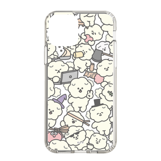 Slim Protection Case［ Mossari Mosao - Fluffy - Clear ］