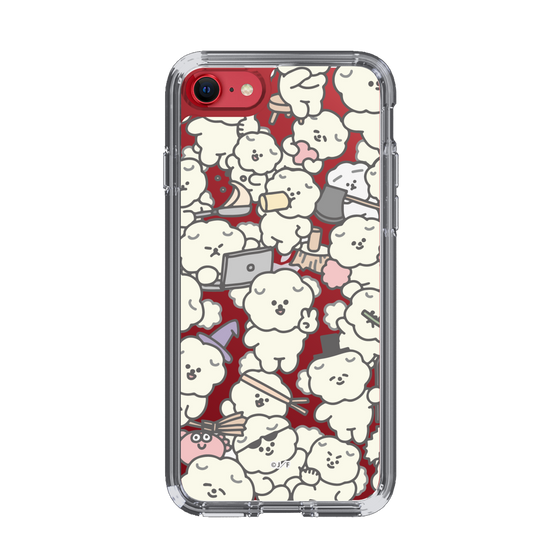 Slim Protection Case［ Mossari Mosao - Fluffy - Clear ］