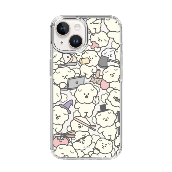 Slim Protection Case［ Mossari Mosao - Fluffy - Clear ］