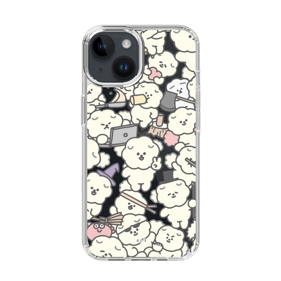Slim Protection Case［ Mossari Mosao - Fluffy - Clear ］