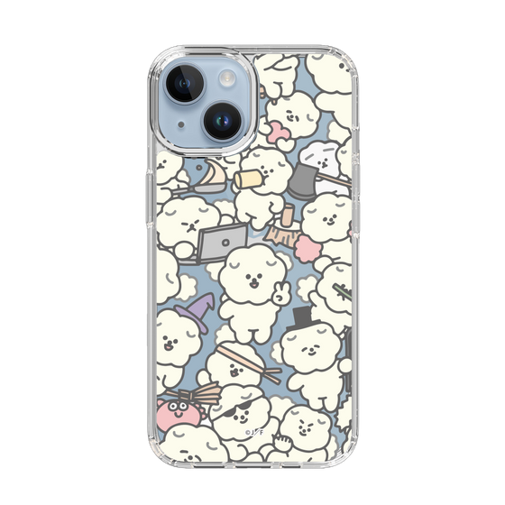Slim Protection Case［ Mossari Mosao - Fluffy - Clear ］