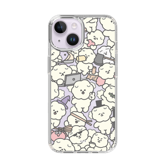 Slim Protection Case［ Mossari Mosao - Fluffy - Clear ］