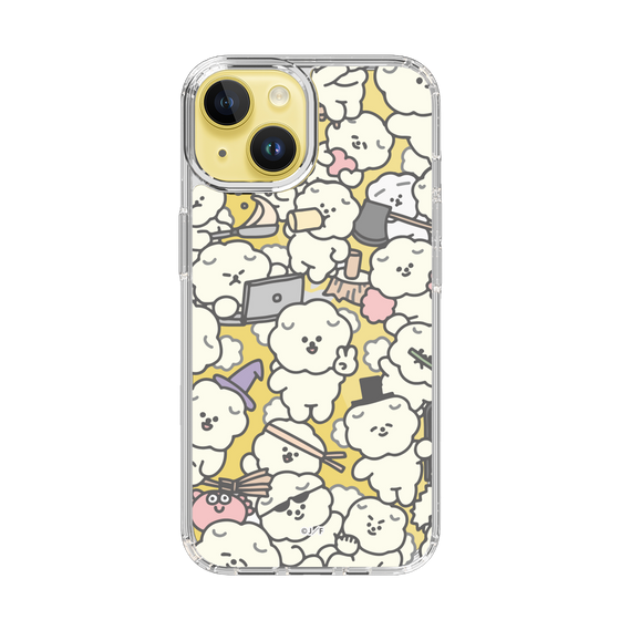 Slim Protection Case［ Mossari Mosao - Fluffy - Clear ］