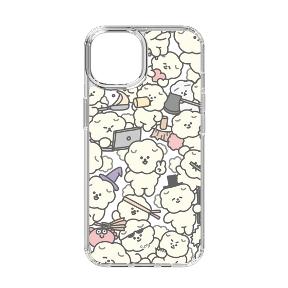 Slim Protection Case［ Mossari Mosao - Fluffy - Clear ］