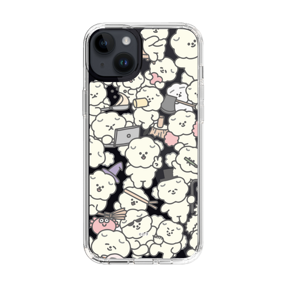 Slim Protection Case［ Mossari Mosao - Fluffy - Clear ］