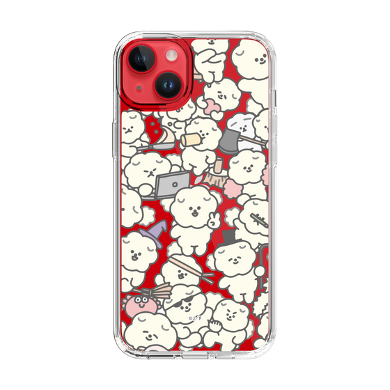 Slim Protection Case［ Mossari Mosao - Fluffy - Clear ］