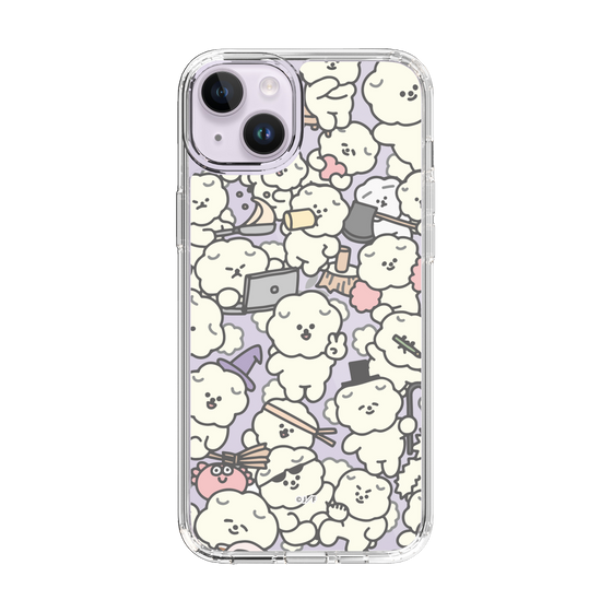 Slim Protection Case［ Mossari Mosao - Fluffy - Clear ］