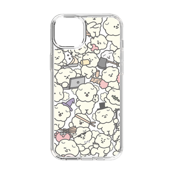 Slim Protection Case［ Mossari Mosao - Fluffy - Clear ］