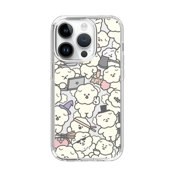 Slim Protection Case［ Mossari Mosao - Fluffy - Clear ］