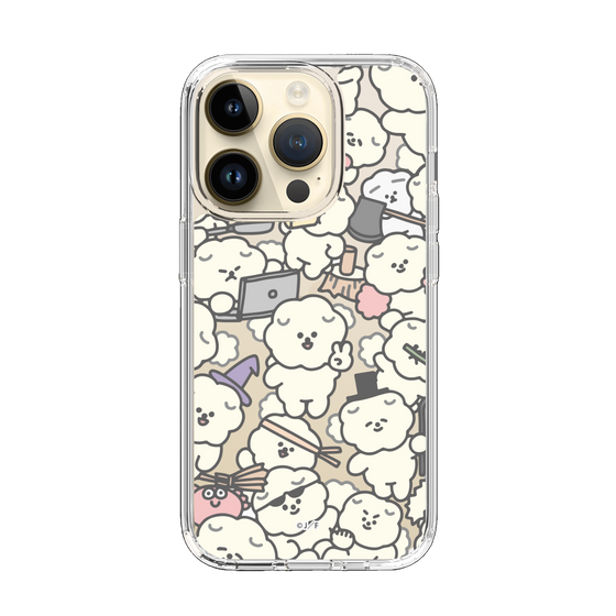 Slim Protection Case［ Mossari Mosao - Fluffy - Clear ］
