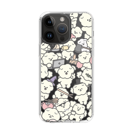 Slim Protection Case［ Mossari Mosao - Fluffy - Clear ］