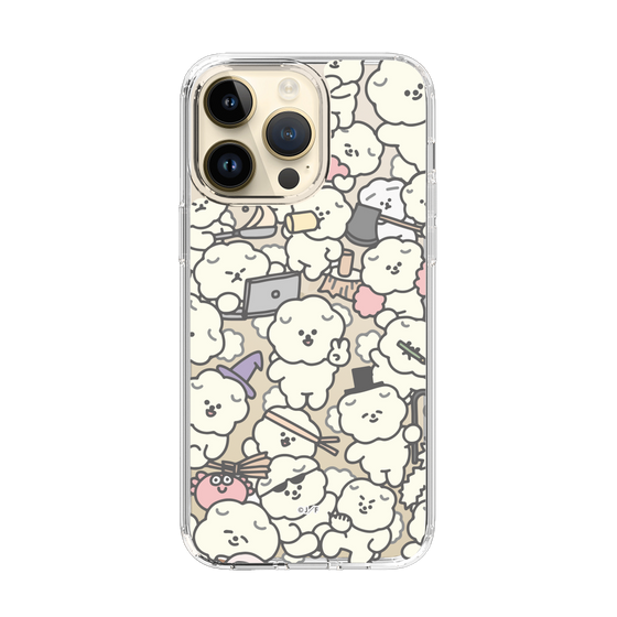 Slim Protection Case［ Mossari Mosao - Fluffy - Clear ］