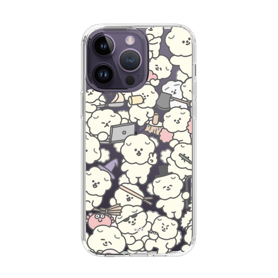 Slim Protection Case［ Mossari Mosao - Fluffy - Clear ］