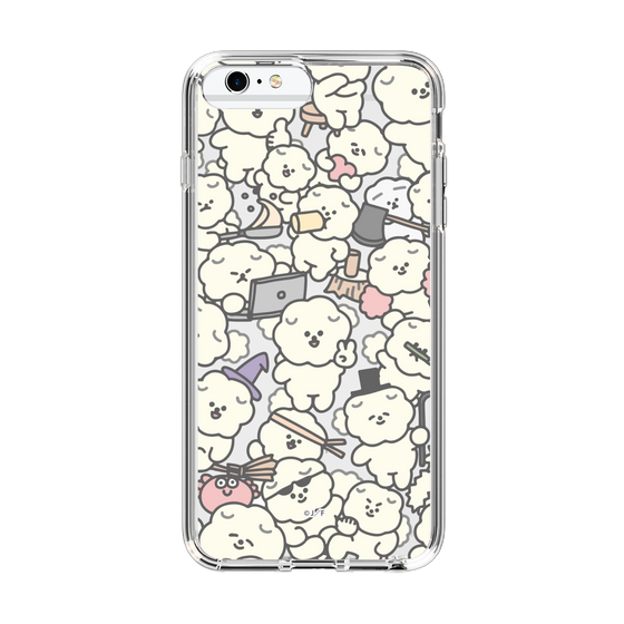 Slim Protection Case［ Mossari Mosao - Fluffy - Clear ］
