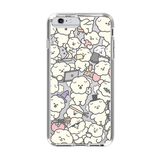 Slim Protection Case［ Mossari Mosao - Fluffy - Clear ］