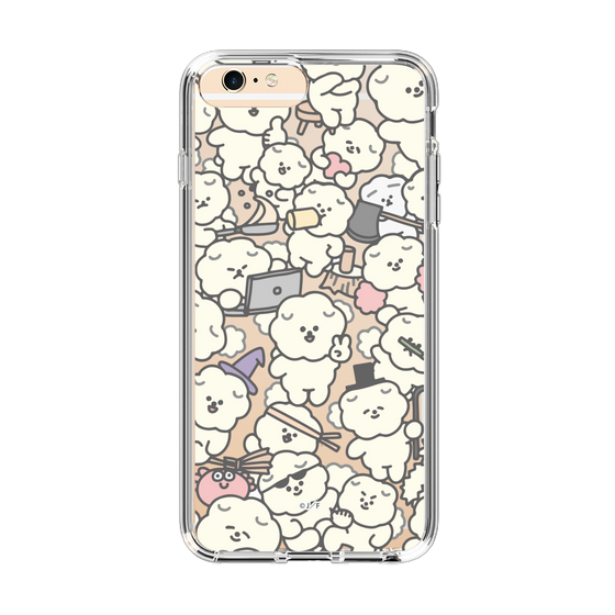 Slim Protection Case［ Mossari Mosao - Fluffy - Clear ］