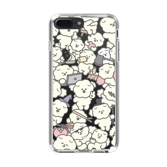 Slim Protection Case［ Mossari Mosao - Fluffy - Clear ］
