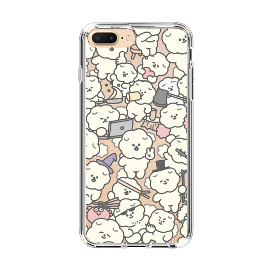 Slim Protection Case［ Mossari Mosao - Fluffy - Clear ］