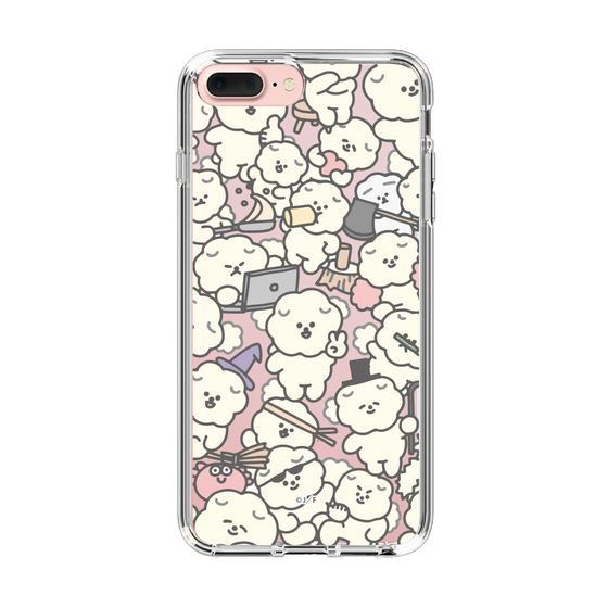 Slim Protection Case［ Mossari Mosao - Fluffy - Clear ］