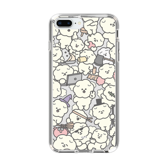 Slim Protection Case［ Mossari Mosao - Fluffy - Clear ］