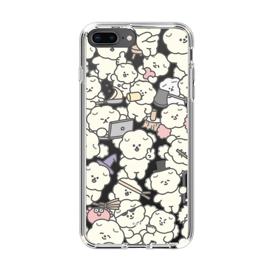 Slim Protection Case［ Mossari Mosao - Fluffy - Clear ］