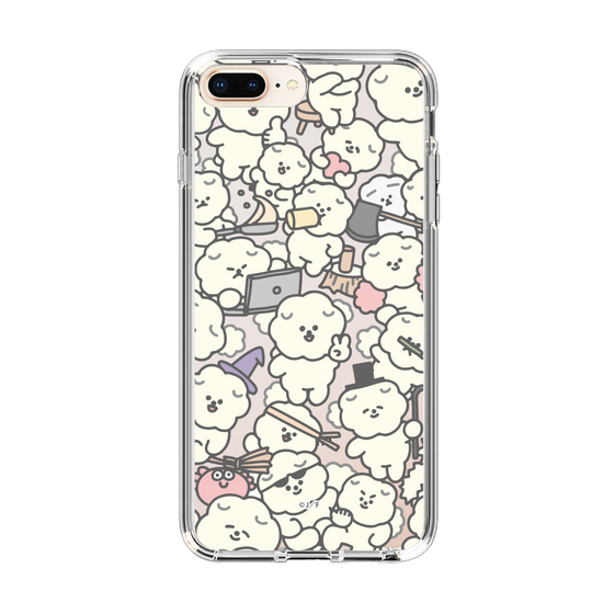 Slim Protection Case［ Mossari Mosao - Fluffy - Clear ］