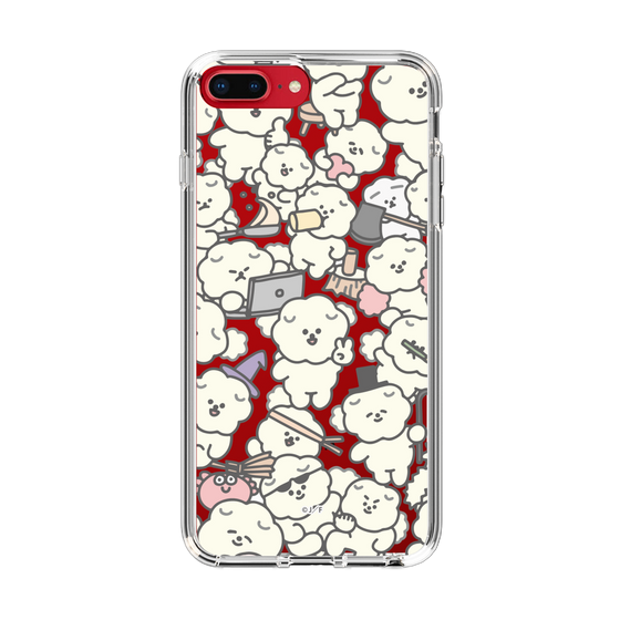 Slim Protection Case［ Mossari Mosao - Fluffy - Clear ］