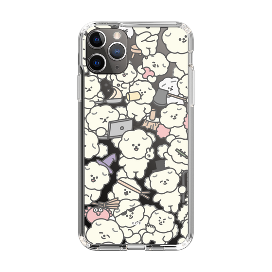 Slim Protection Case［ Mossari Mosao - Fluffy - Clear ］