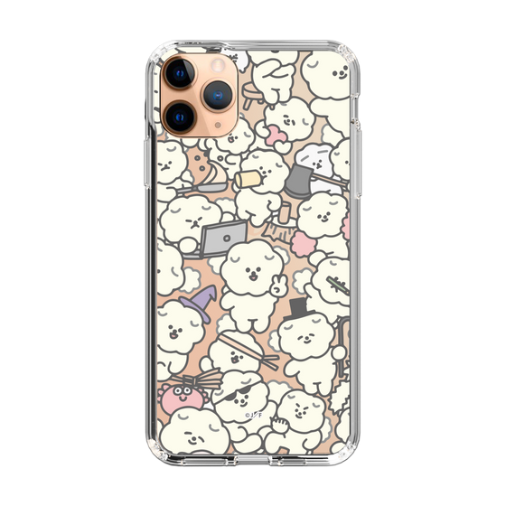 Slim Protection Case［ Mossari Mosao - Fluffy - Clear ］
