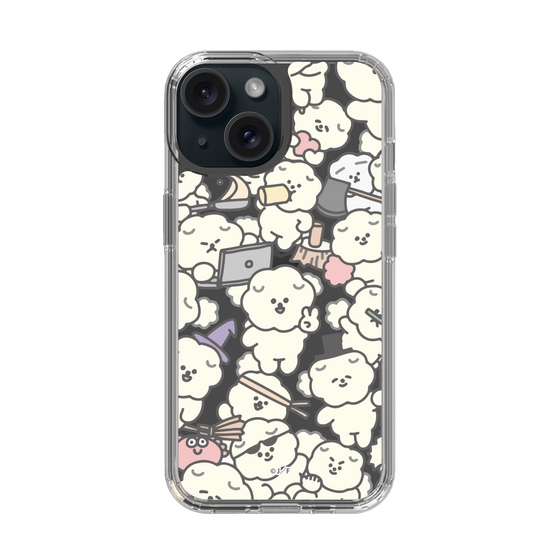 Slim Protection Case［ Mossari Mosao - Fluffy - Clear ］