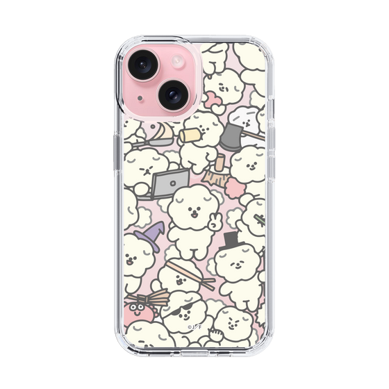 Slim Protection Case［ Mossari Mosao - Fluffy - Clear ］