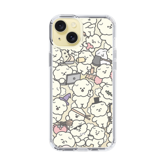 Slim Protection Case［ Mossari Mosao - Fluffy - Clear ］