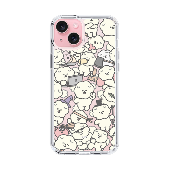 Slim Protection Case［ Mossari Mosao - Fluffy - Clear ］