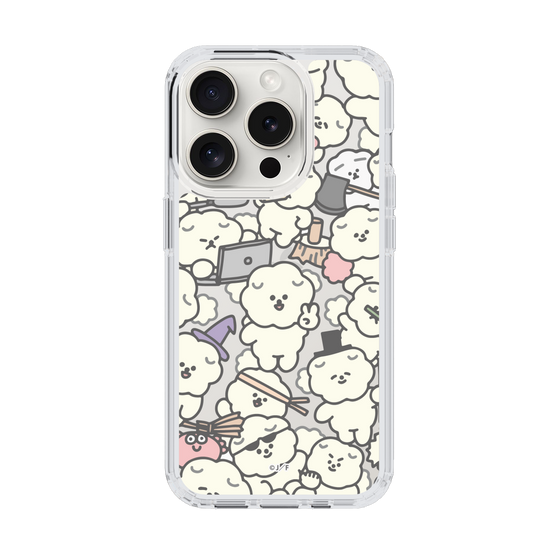 Slim Protection Case［ Mossari Mosao - Fluffy - Clear ］
