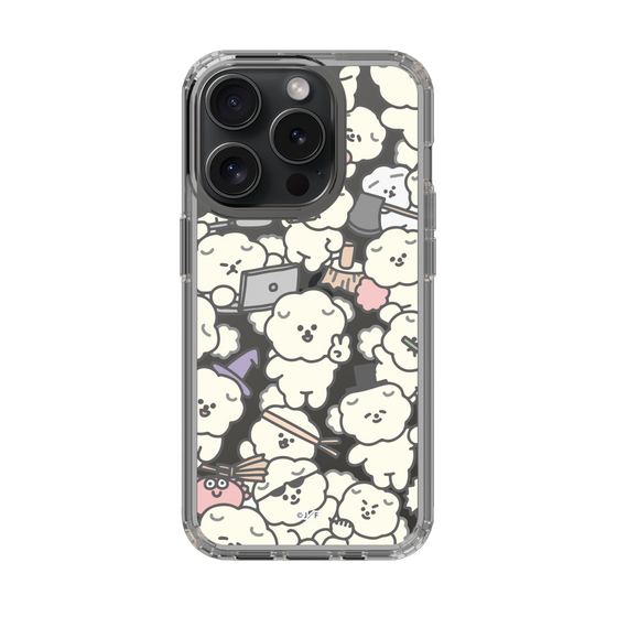 Slim Protection Case［ Mossari Mosao - Fluffy - Clear ］