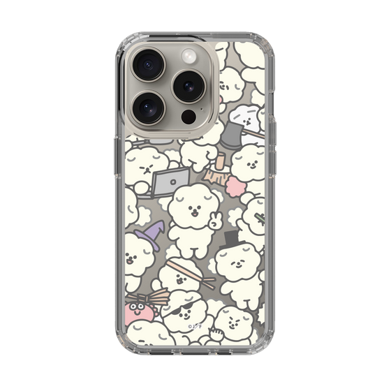 Slim Protection Case［ Mossari Mosao - Fluffy - Clear ］