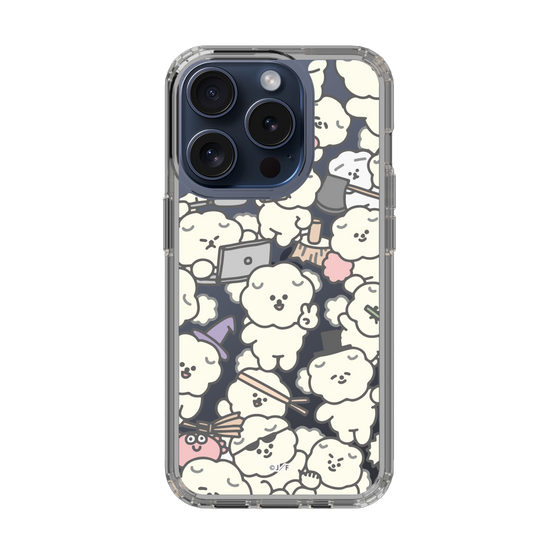 Slim Protection Case［ Mossari Mosao - Fluffy - Clear ］