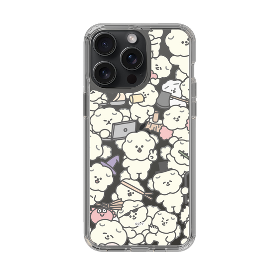 Slim Protection Case［ Mossari Mosao - Fluffy - Clear ］