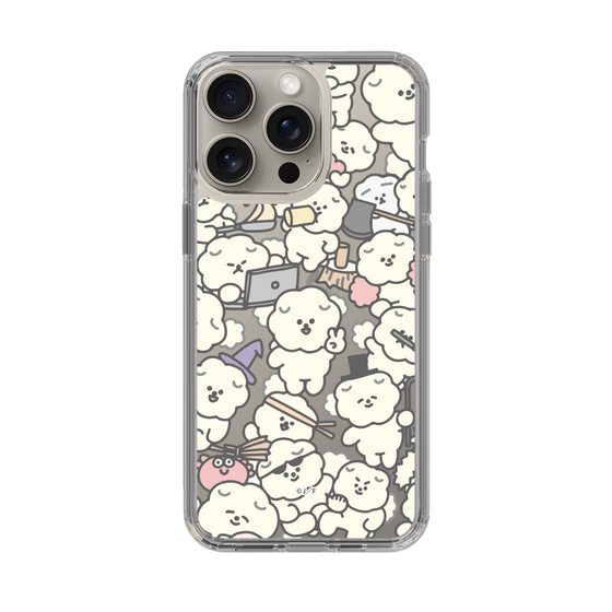 Slim Protection Case［ Mossari Mosao - Fluffy - Clear ］