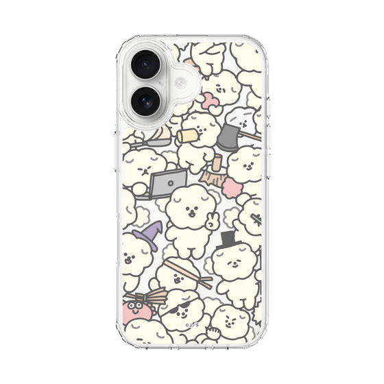 Slim Protection Case［ Mossari Mosao - Fluffy - Clear ］
