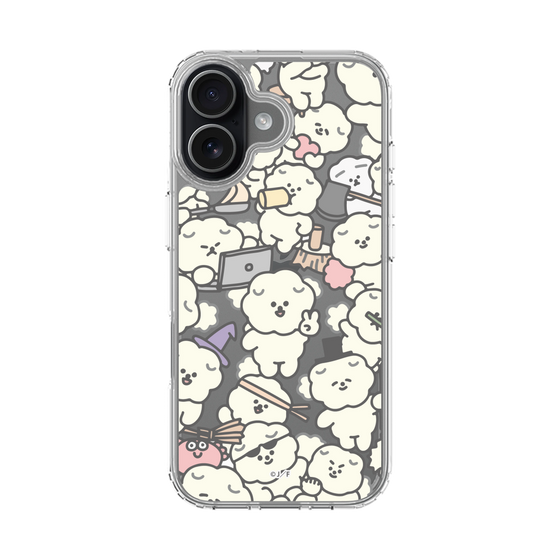 Slim Protection Case［ Mossari Mosao - Fluffy - Clear ］