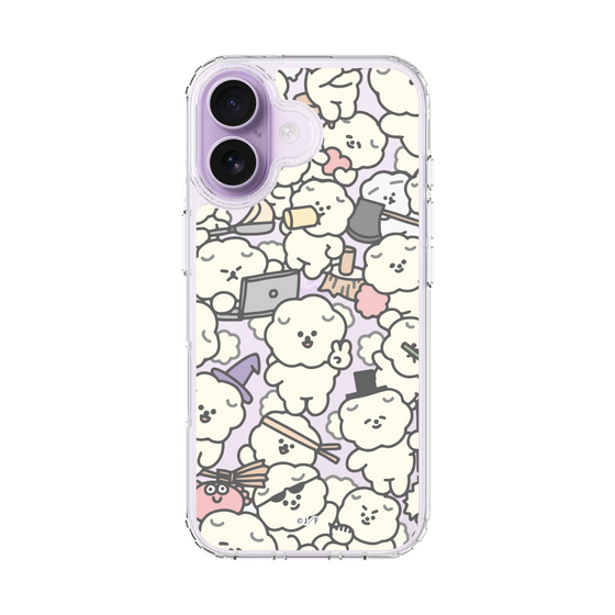 Slim Protection Case［ Mossari Mosao - Fluffy - Clear ］