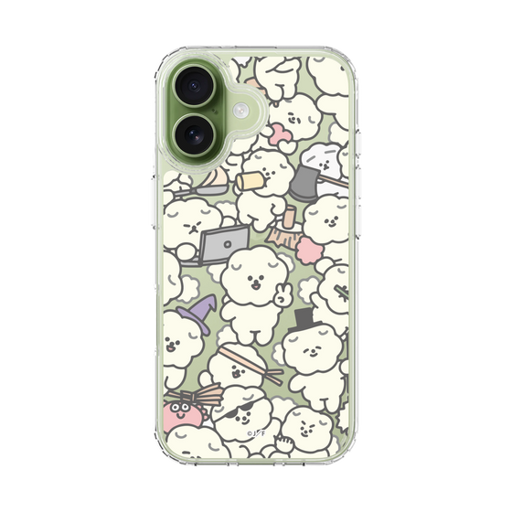 Slim Protection Case［ Mossari Mosao - Fluffy - Clear ］