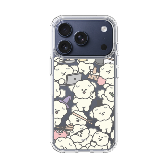 Slim Protection Case［ Mossari Mosao - Fluffy - Clear ］