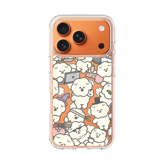 Slim Protection Case［ Mossari Mosao - Fluffy - Clear ］